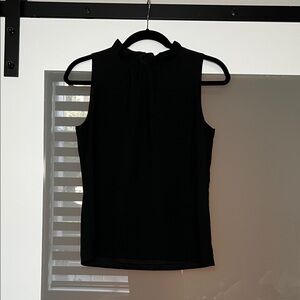 J. Crew Factory Black Sleeveless Blouse